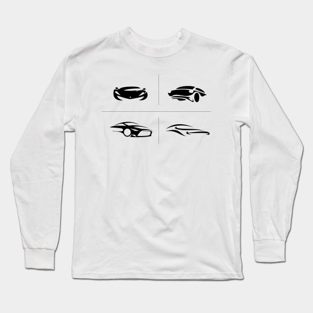 Cars Long Sleeve T-Shirt by Whatastory